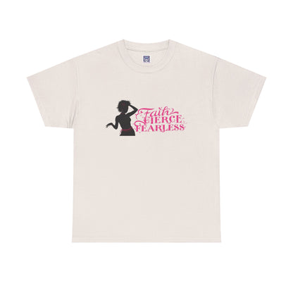 MVC Goes Pink: Faith, Fierce, Fearless Cotton Tee