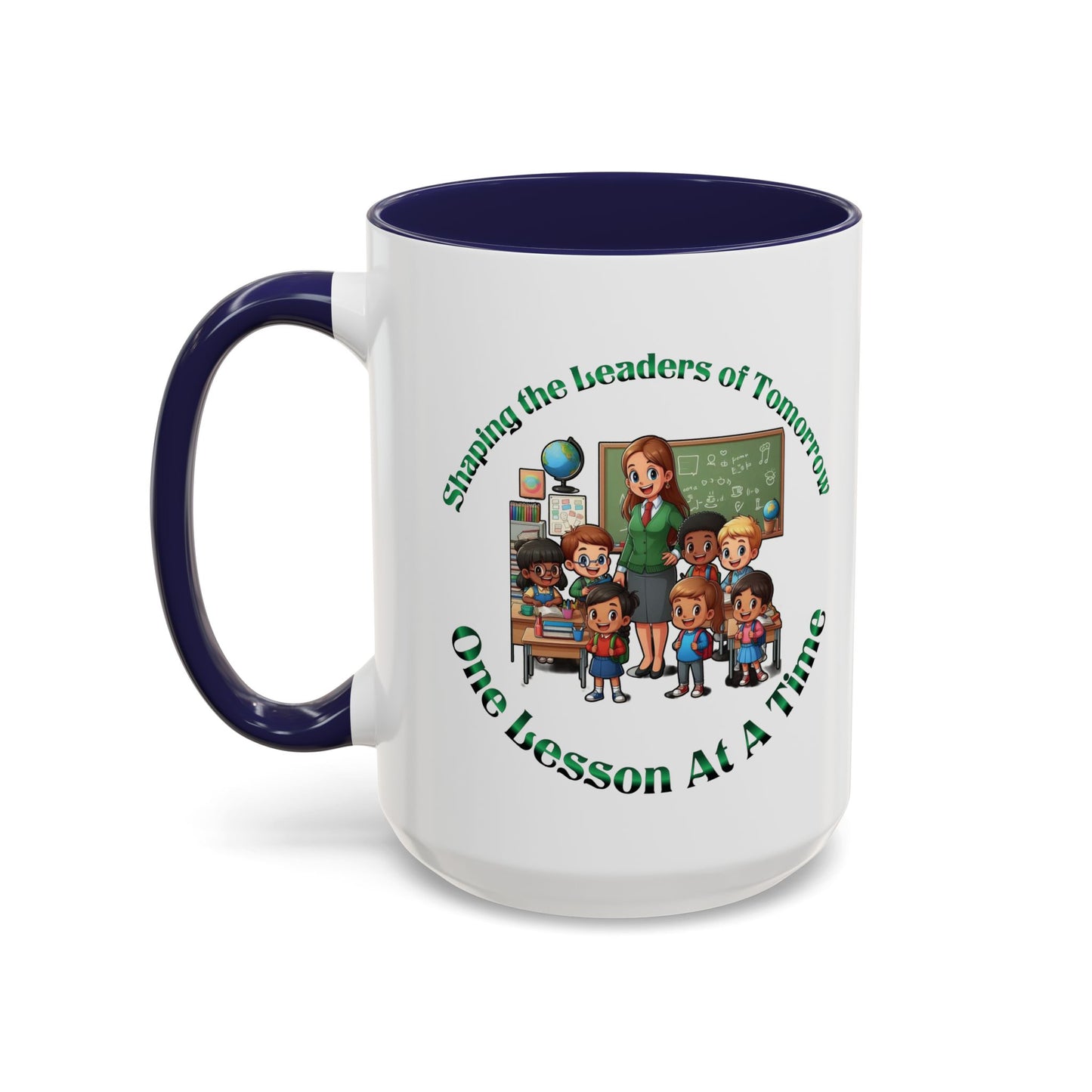 Shaping the Leaders of Tomorrow Accent Coffee Mug (11, 15oz)