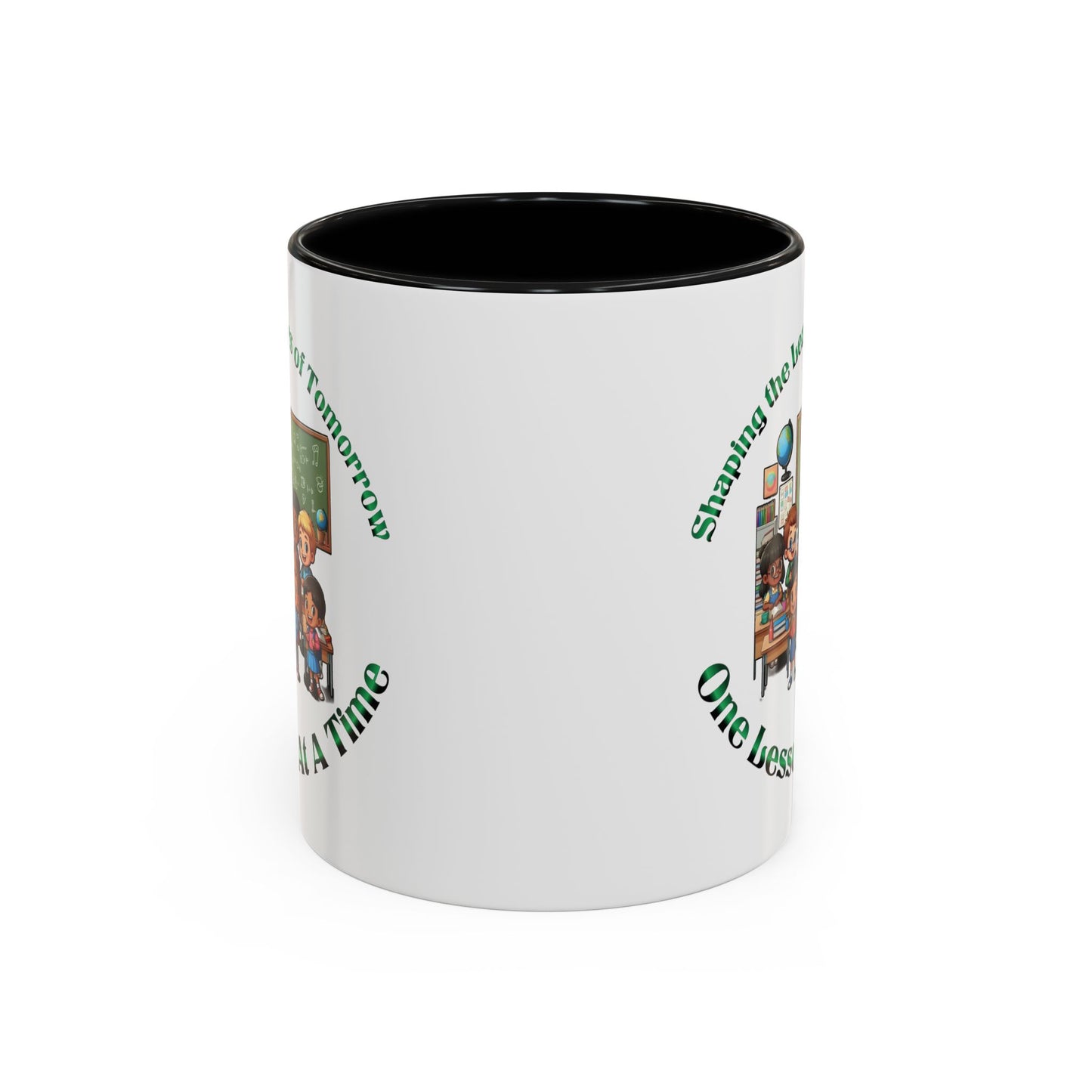 Shaping the Leaders of Tomorrow Accent Coffee Mug (11, 15oz)