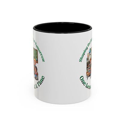 Shaping the Leaders of Tomorrow Accent Coffee Mug (11, 15oz)