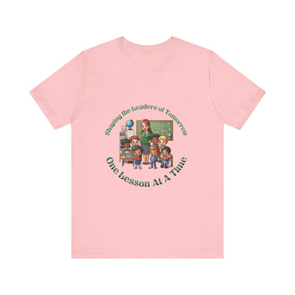 Shaping the Leaders of Tomorrow Unisex Jersey Short Sleeve Tee