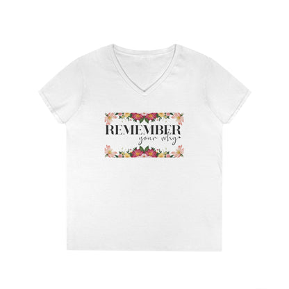 Remember Your Why V-Neck T-Shirt