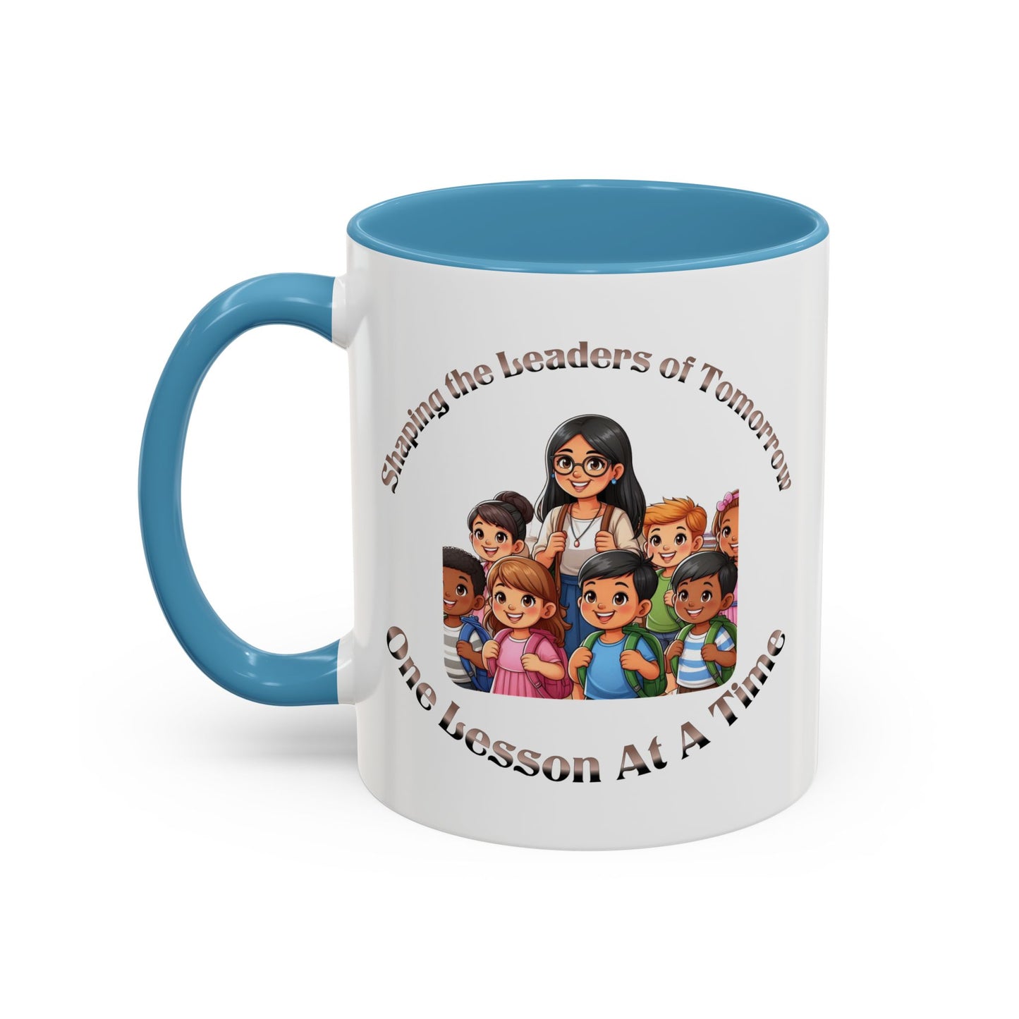 Shaping the Leaders of Tomorrow Accent Coffee Mug (11, 15oz)