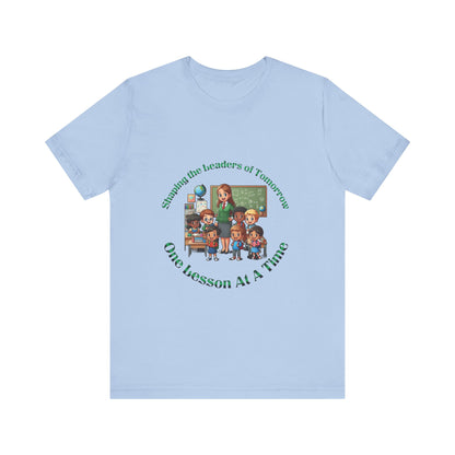 Shaping the Leaders of Tomorrow Unisex Jersey Short Sleeve Tee