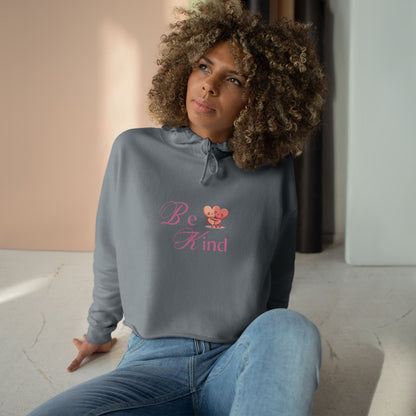 Be Kind Crop Hoodie