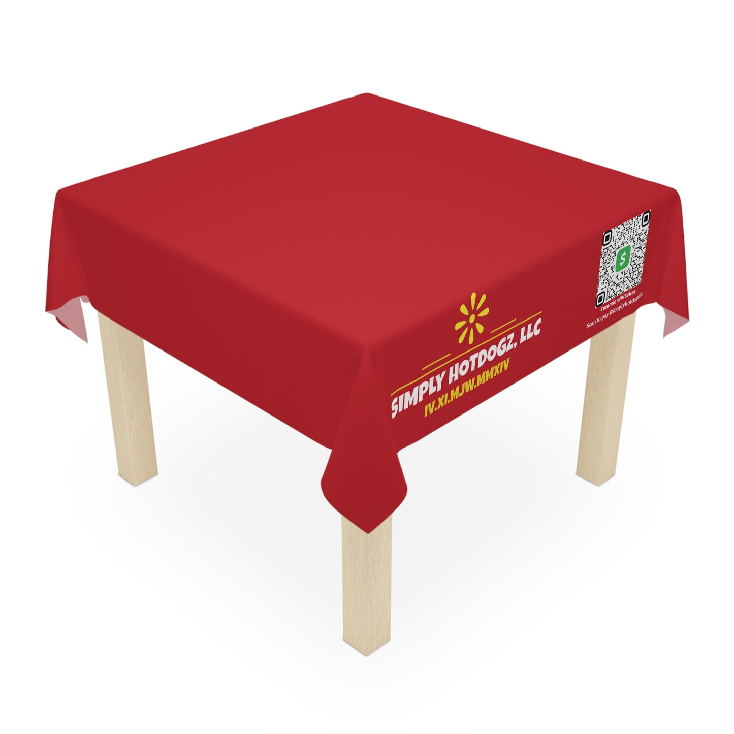 Simply Hotdogz Tablecloth