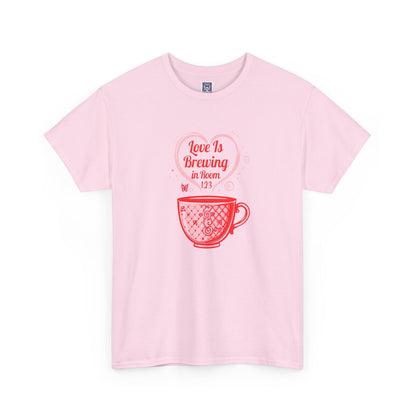 [NEW] Love Is Brewing in Room ... Customizable Tee