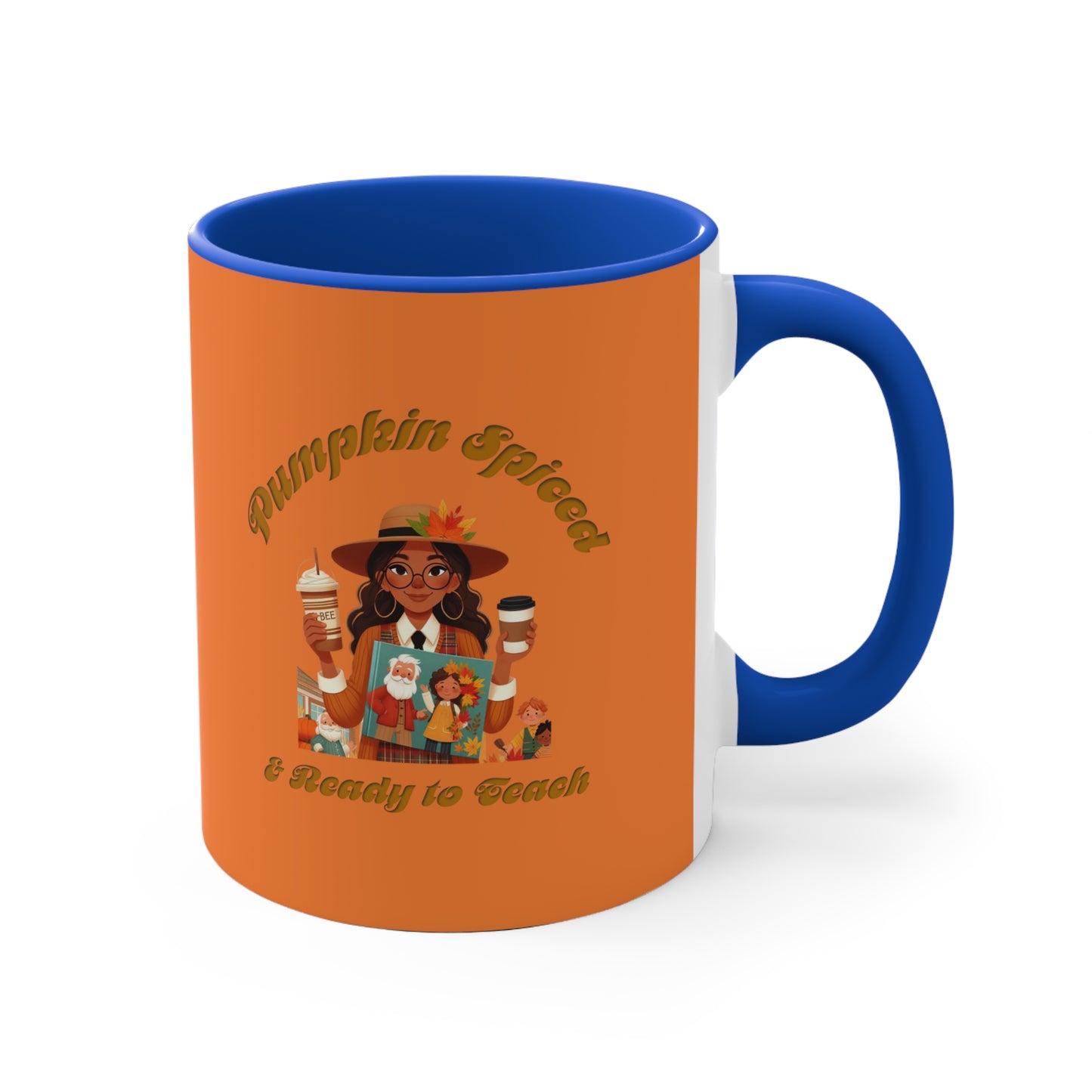 Pumpkin Spiced 2 11oz Accent Mug