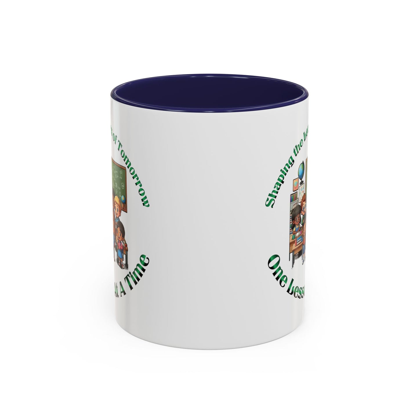Shaping the Leaders of Tomorrow Accent Coffee Mug (11, 15oz)