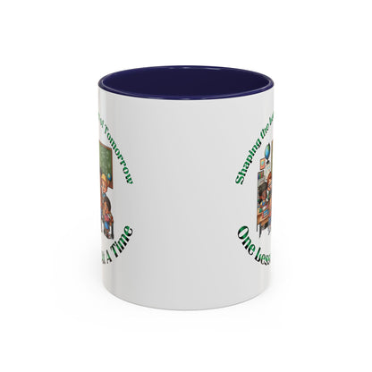 Shaping the Leaders of Tomorrow Accent Coffee Mug (11, 15oz)