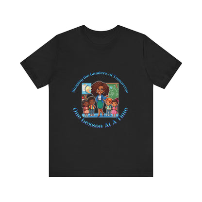 Shaping the Leaders of Tomorrow Unisex Jersey Short Sleeve Tee