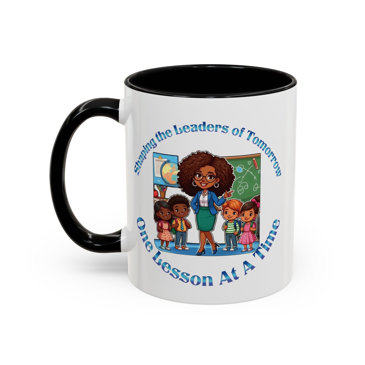 Shaping the Leaders of Tomorrow Accent Coffee Mug (11, 15oz)