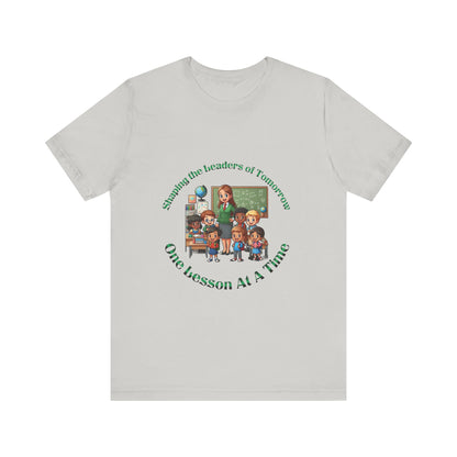 Shaping the Leaders of Tomorrow Unisex Jersey Short Sleeve Tee