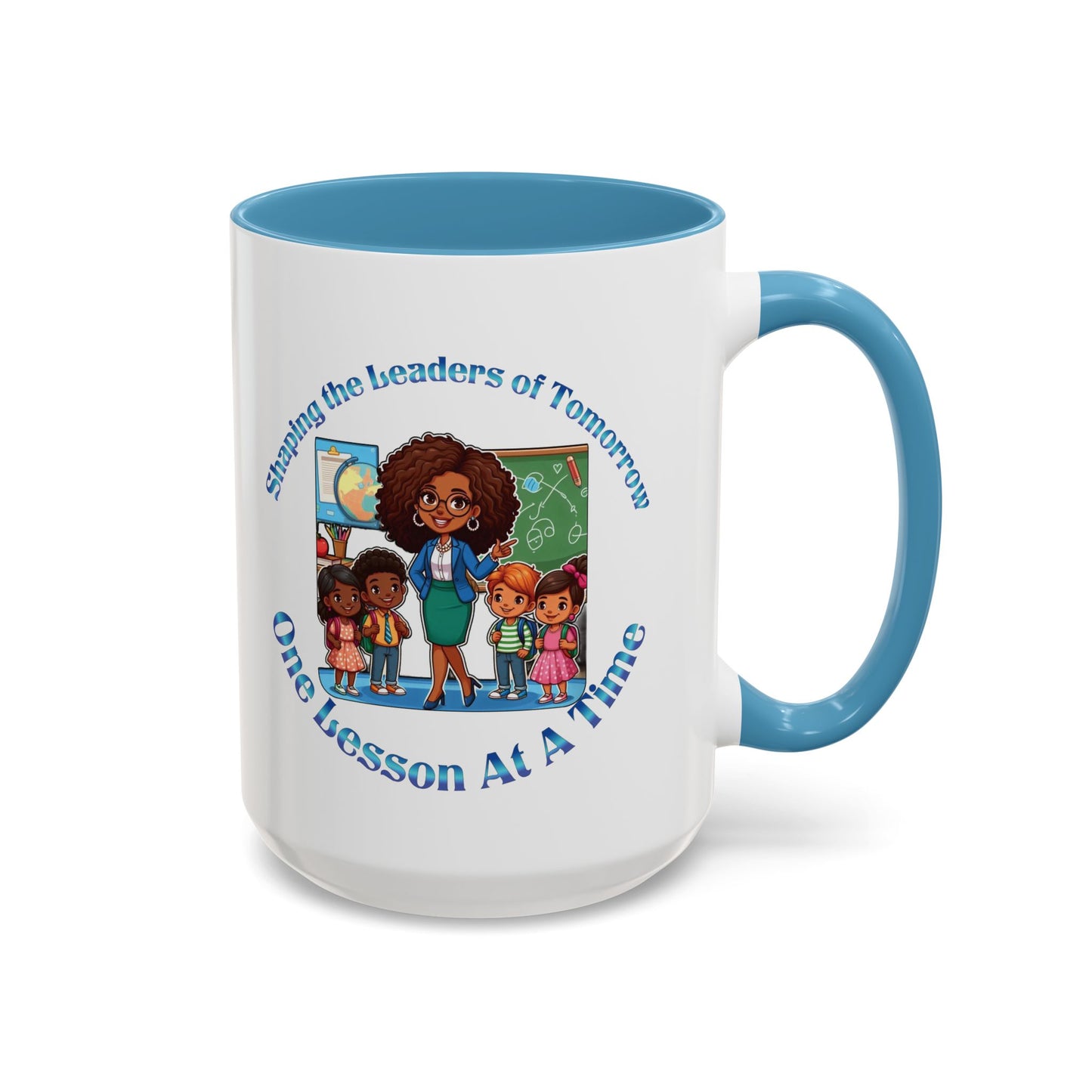 Shaping the Leaders of Tomorrow Accent Coffee Mug (11, 15oz)