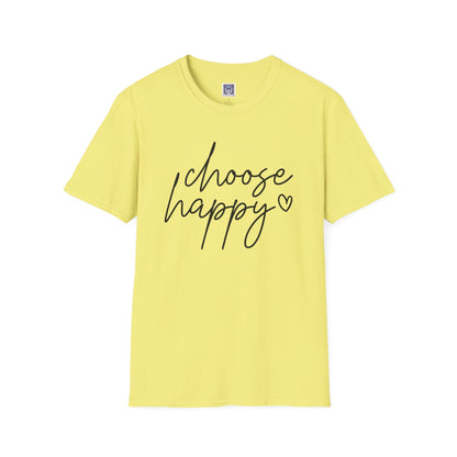 Choose Happy Unisex T-Shirt