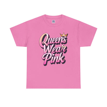 MVC Goes Pink: Queens Wear Pink Cotton Tee