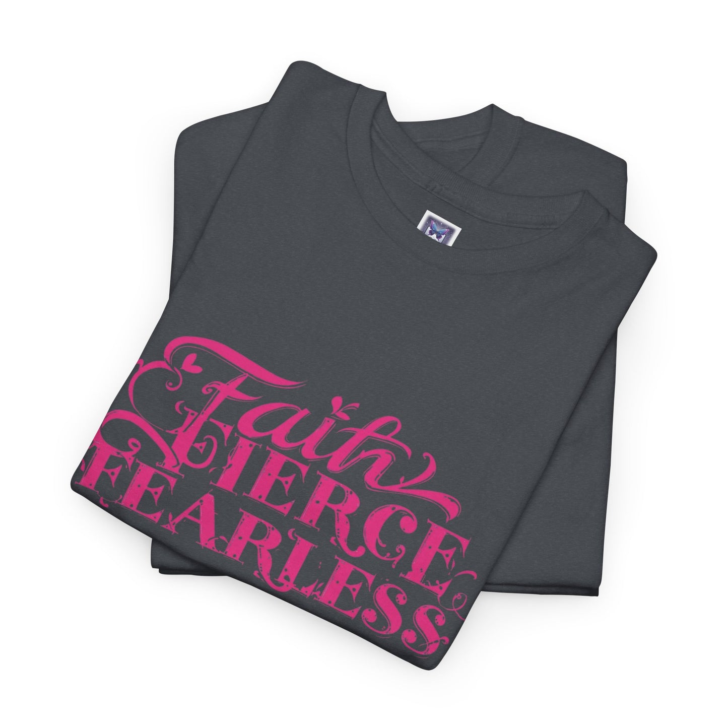 MVC Goes Pink: Faith, Fierce, Fearless Cotton Tee