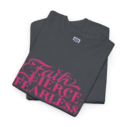 MVC Goes Pink: Faith, Fierce, Fearless Cotton Tee
