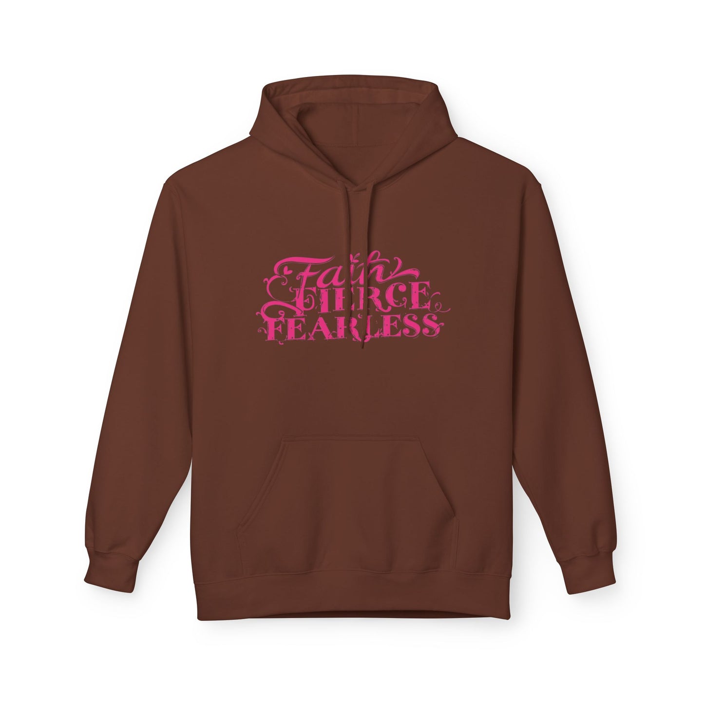 MVC Goes Pink: Faith, Fierce, Fearless Fleece Hoodie
