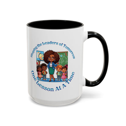 Shaping the Leaders of Tomorrow Accent Coffee Mug (11, 15oz)