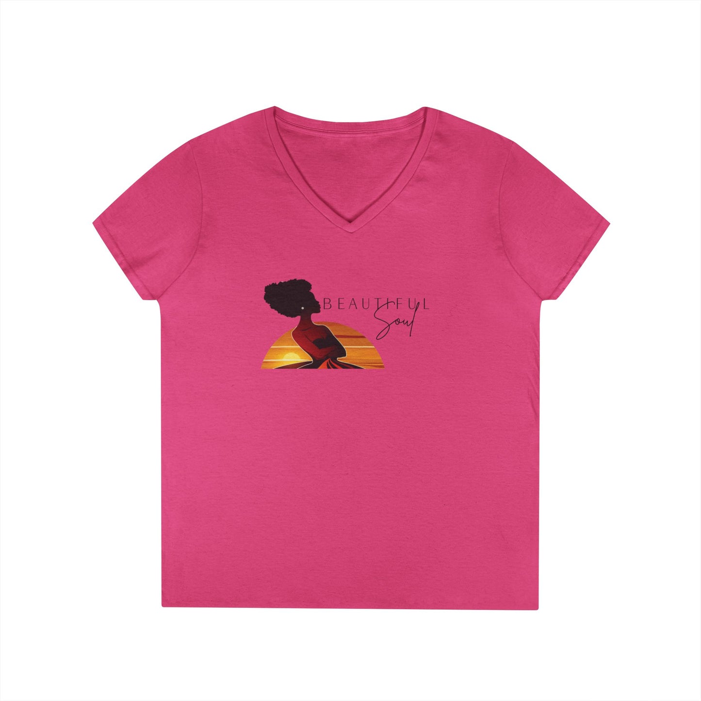 Beautiful Soul Ladies' V-Neck T-Shirt