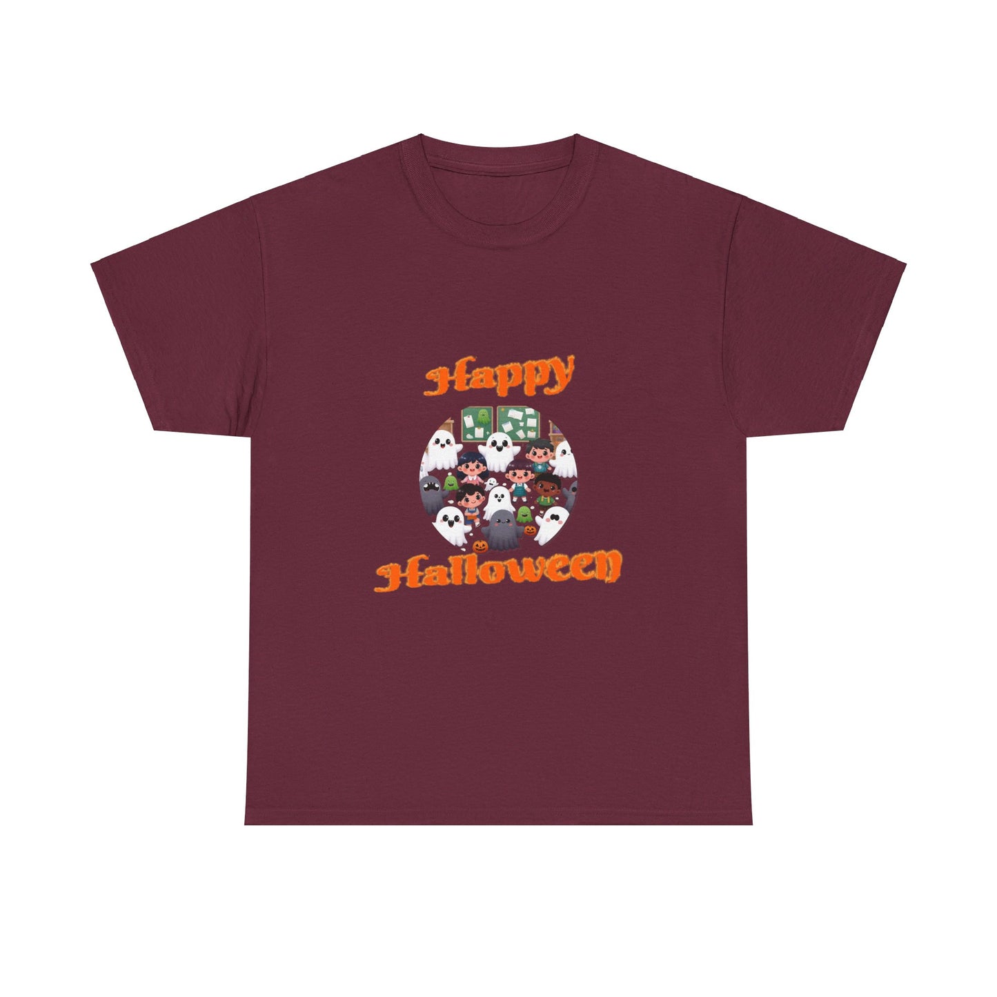 Happy Halloween Unisex Heavy Cotton Tee