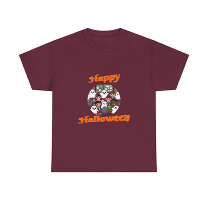 Happy Halloween Unisex Heavy Cotton Tee