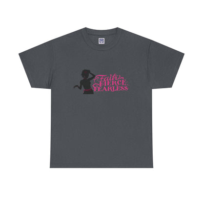 MVC Goes Pink: Faith, Fierce, Fearless Cotton Tee