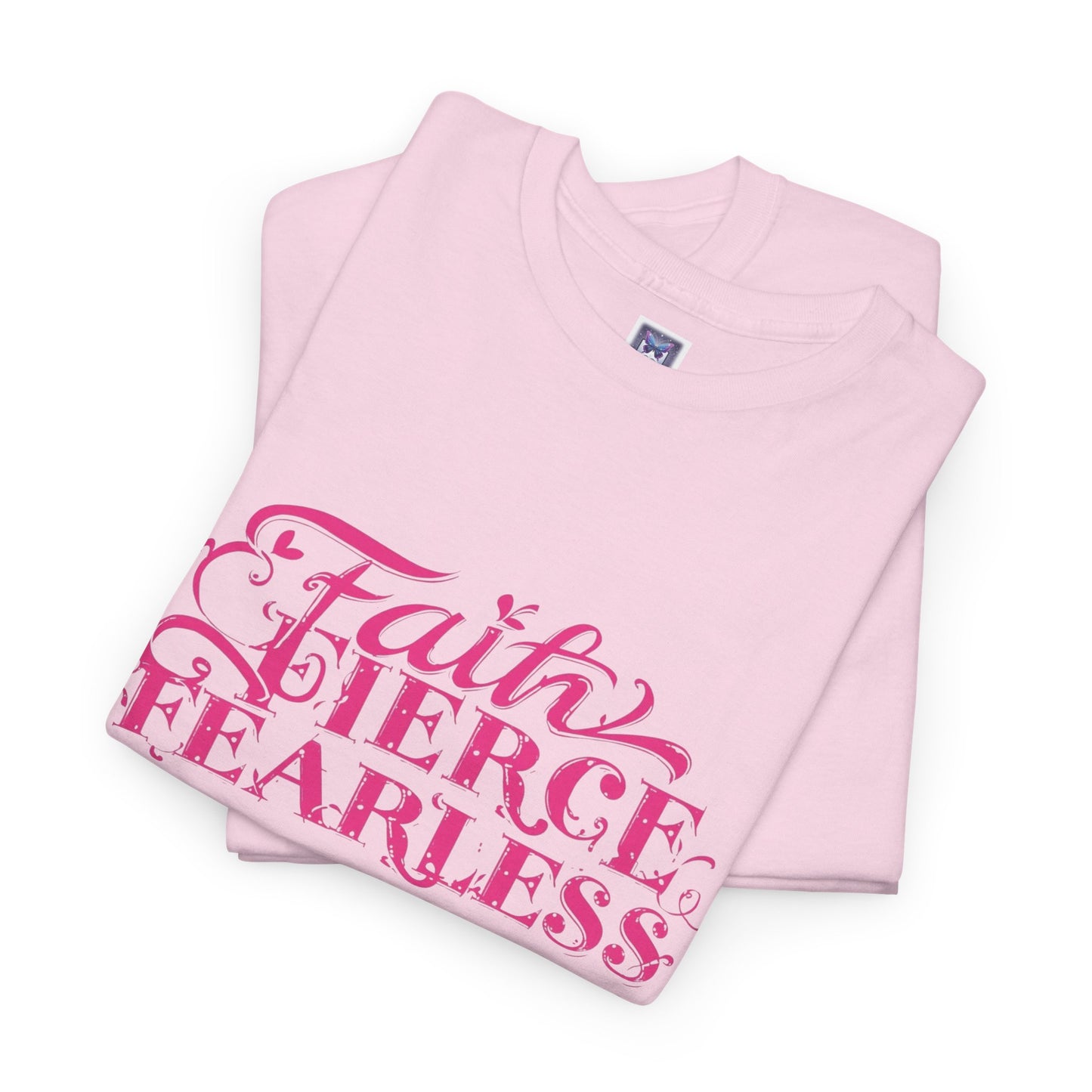 MVC Goes Pink: Faith, Fierce, Fearless Cotton Tee