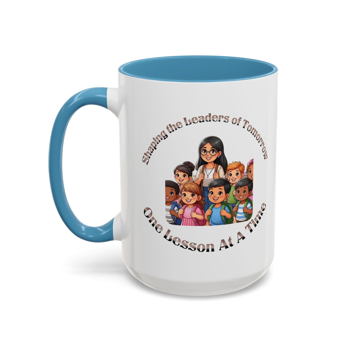 Shaping the Leaders of Tomorrow Accent Coffee Mug (11, 15oz)