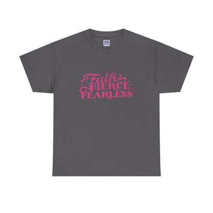 MVC Goes Pink: Faith, Fierce, Fearless Cotton Tee