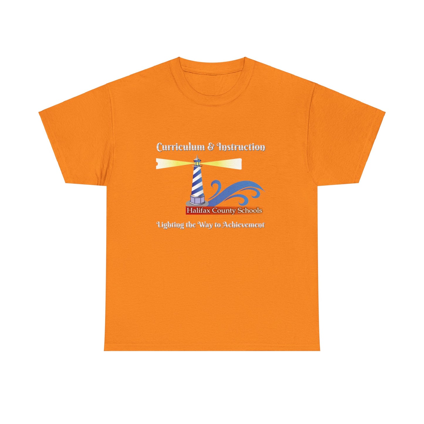 HCS Curriculum and Instruction: Lighting the Way to Achievement Cotton Tee 2