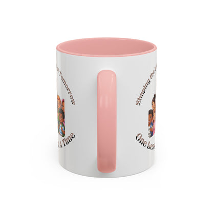 Shaping the Leaders of Tomorrow Accent Coffee Mug (11, 15oz)