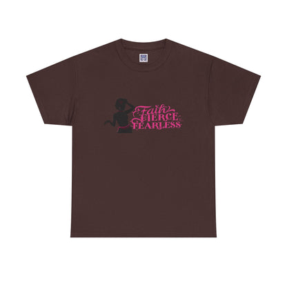 MVC Goes Pink: Faith, Fierce, Fearless Cotton Tee