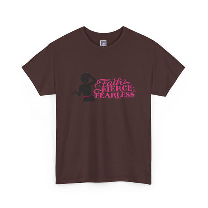 MVC Goes Pink: Faith, Fierce, Fearless Cotton Tee