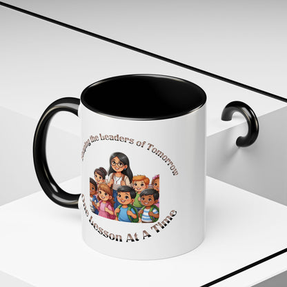 Shaping the Leaders of Tomorrow Accent Coffee Mug (11, 15oz)