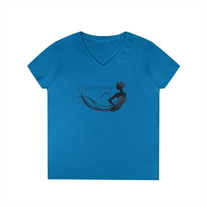 Beautiful Soul Ladies' V-Neck T-Shirt