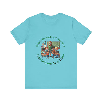 Shaping the Leaders of Tomorrow Unisex Jersey Short Sleeve Tee