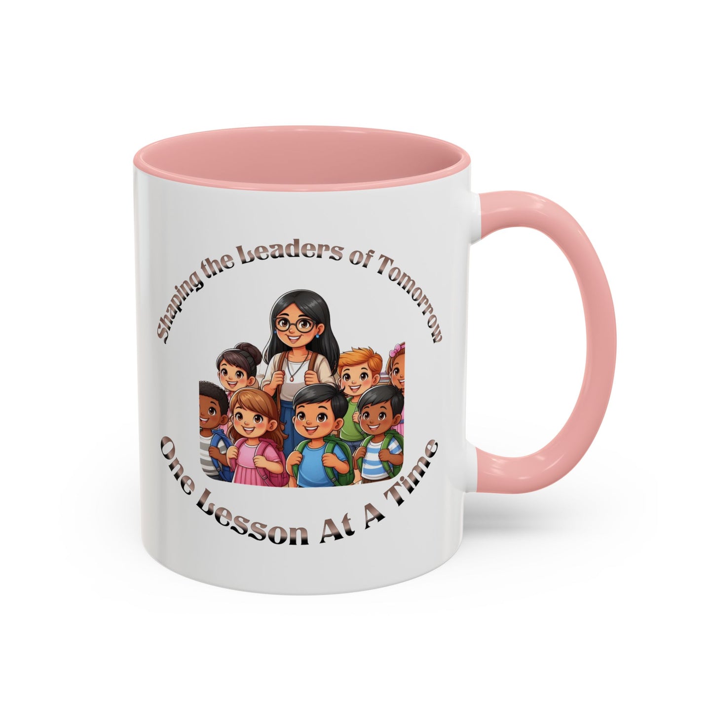 Shaping the Leaders of Tomorrow Accent Coffee Mug (11, 15oz)