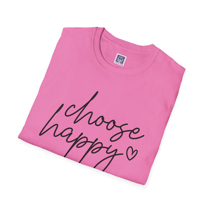 Choose Happy Unisex T-Shirt