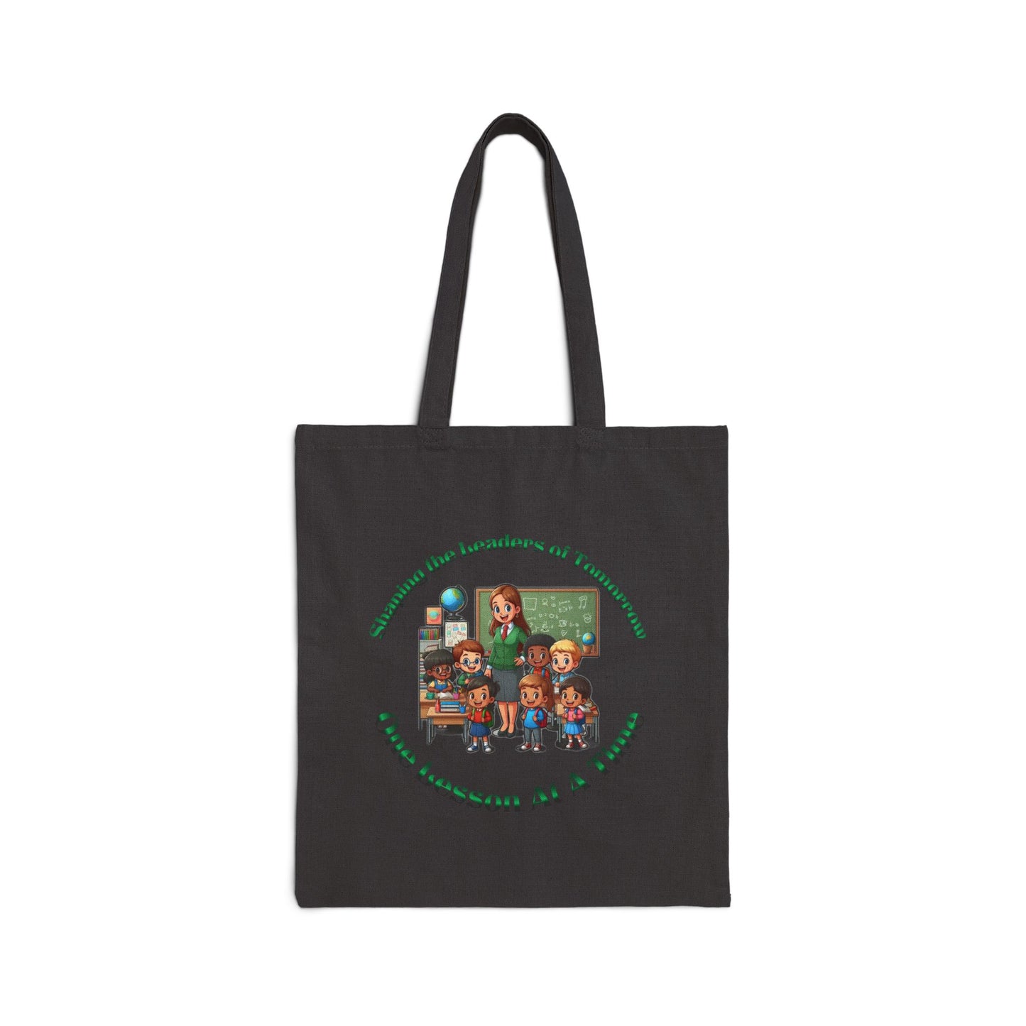 Shaping the Leaders of Tomorrow Cotton Canvas Tote Bag