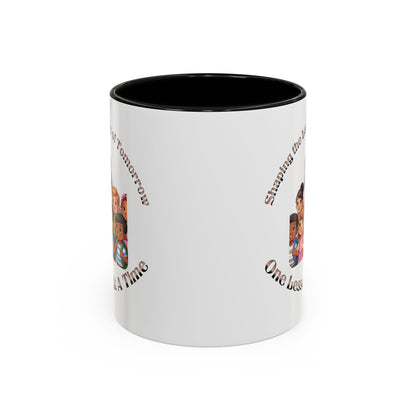 Shaping the Leaders of Tomorrow Accent Coffee Mug (11, 15oz)