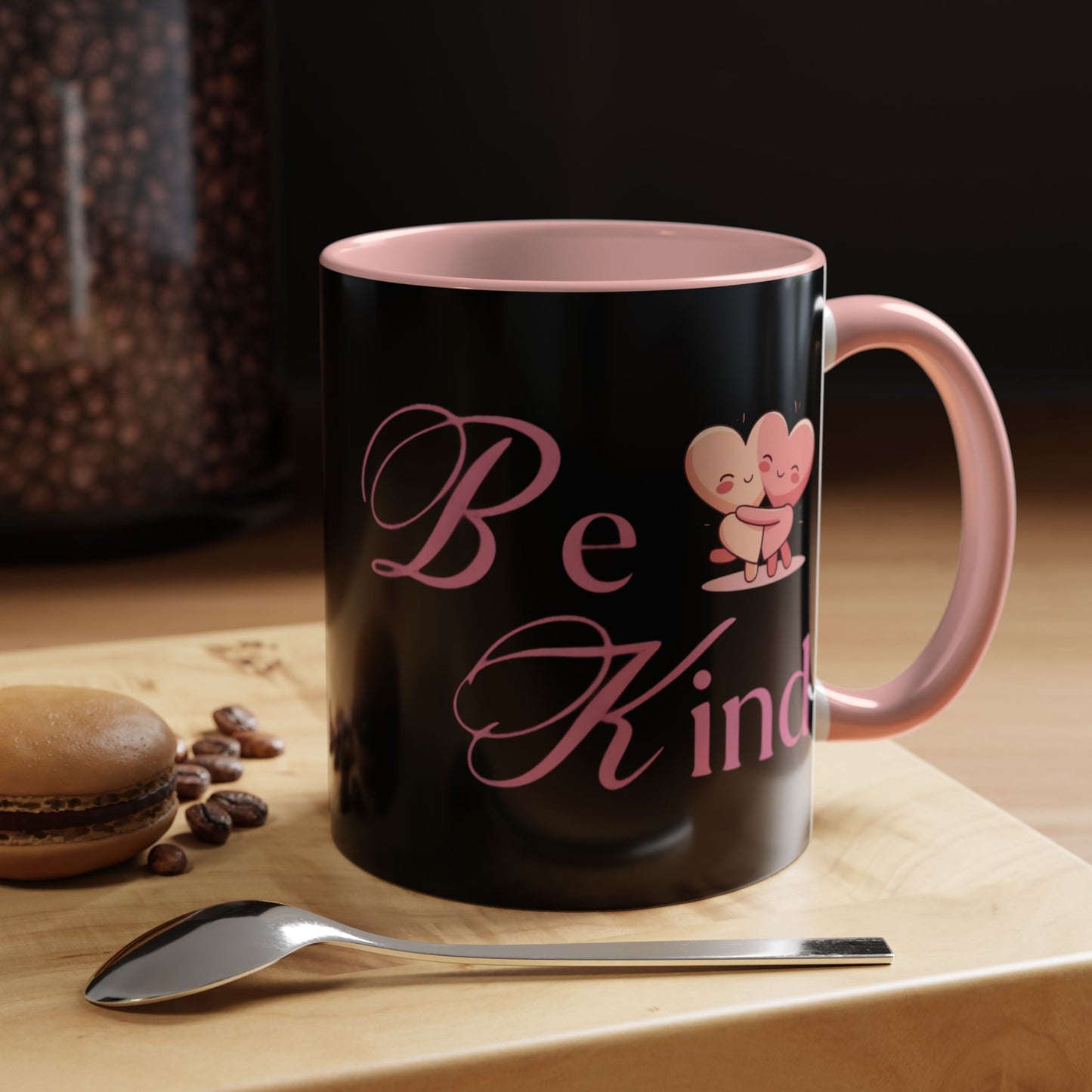 Be Kind Valentine’s Accent Coffee Mug (11oz, 15oz)