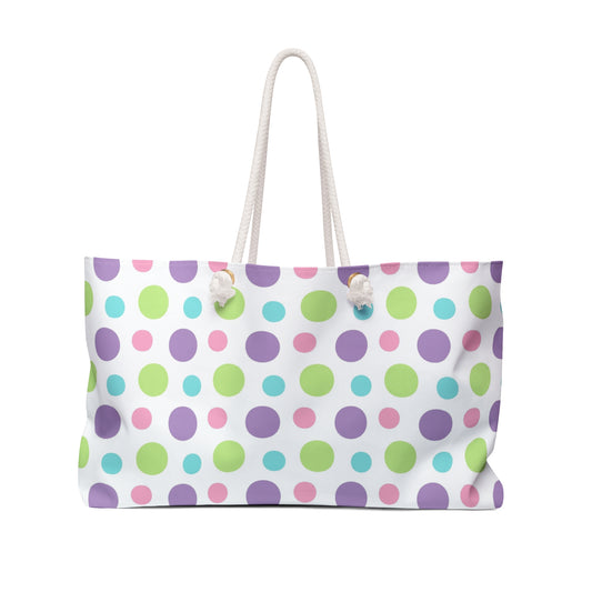 Weekender Bag Polka Dots