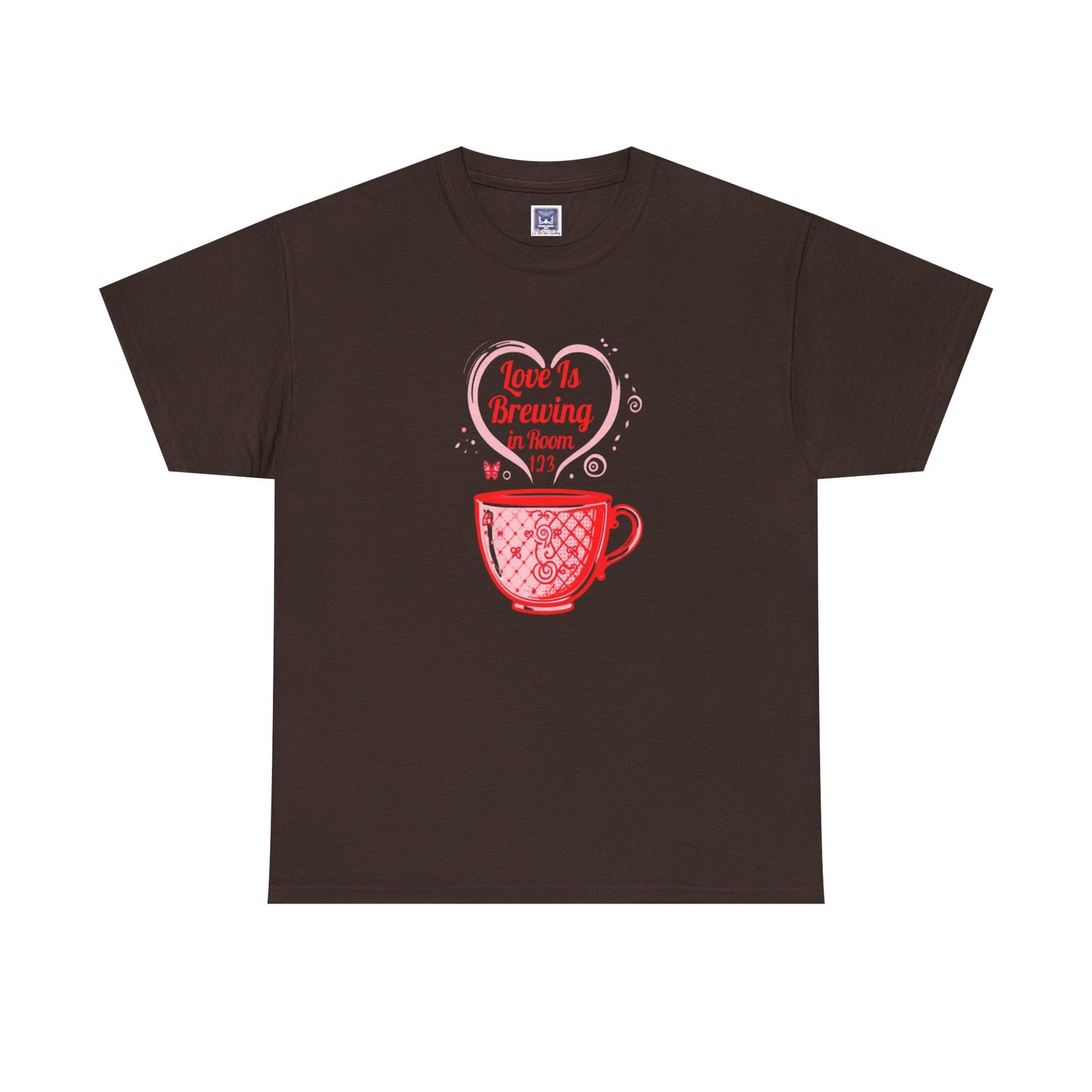 [NEW] Love Is Brewing in Room ... Customizable Tee