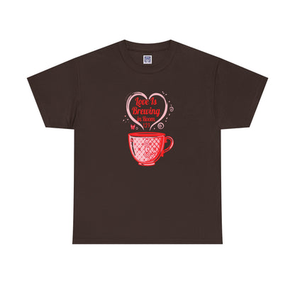 [NEW] Love Is Brewing in Room ... Customizable Tee
