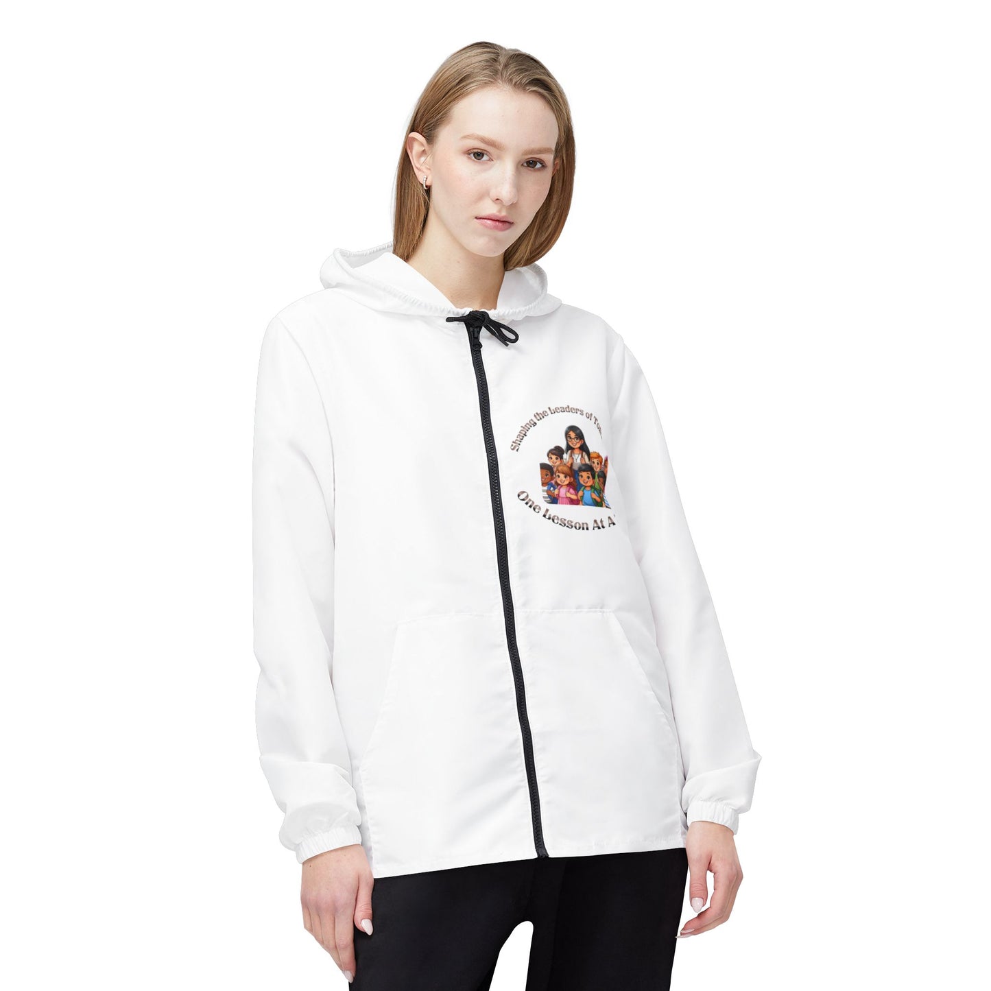 Shaping the Leaders of Tomorrow Windbreaker Jacket
