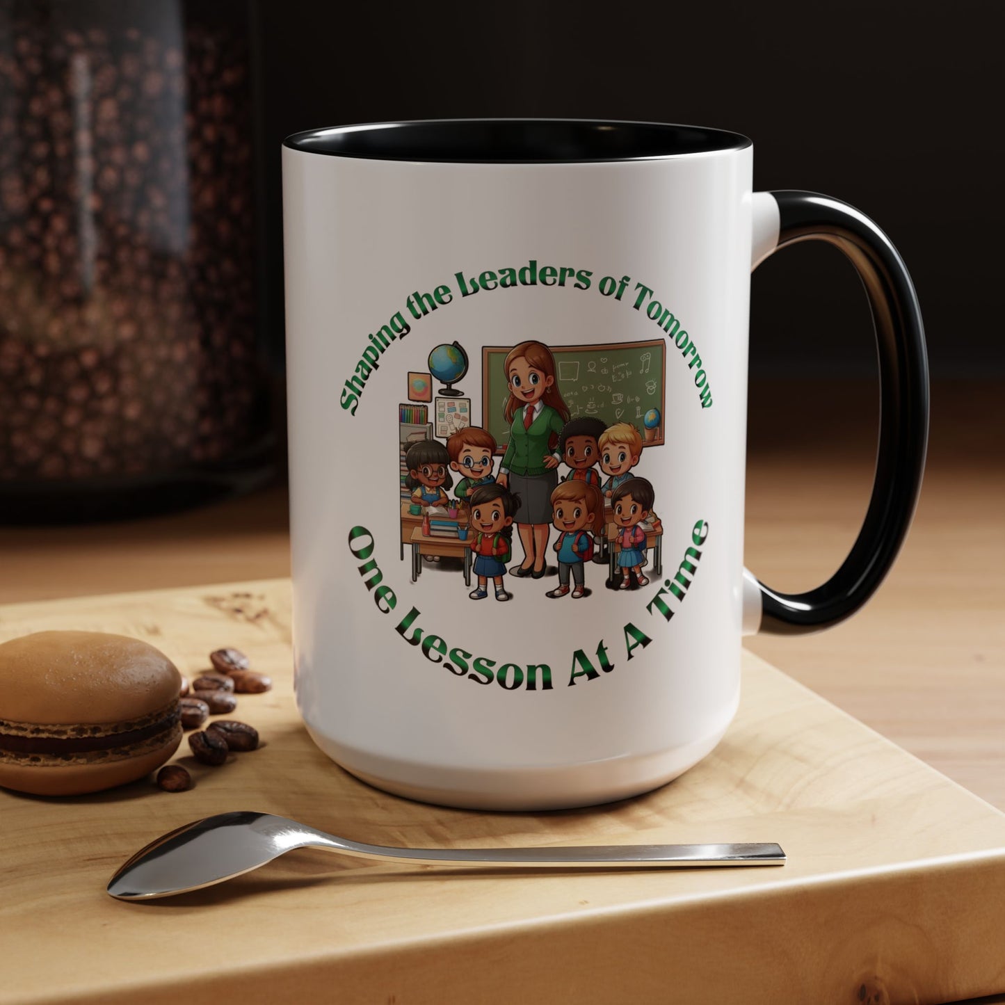 Shaping the Leaders of Tomorrow Accent Coffee Mug (11, 15oz)