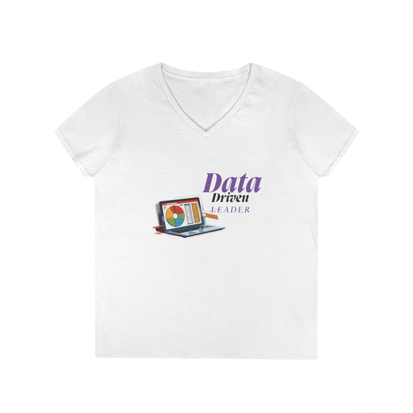 Data-Driven Leader V-Neck T-Shirt