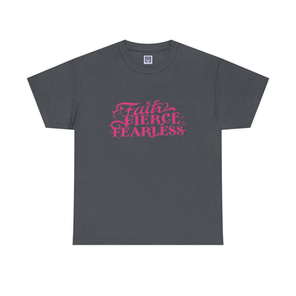 MVC Goes Pink: Faith, Fierce, Fearless Cotton Tee